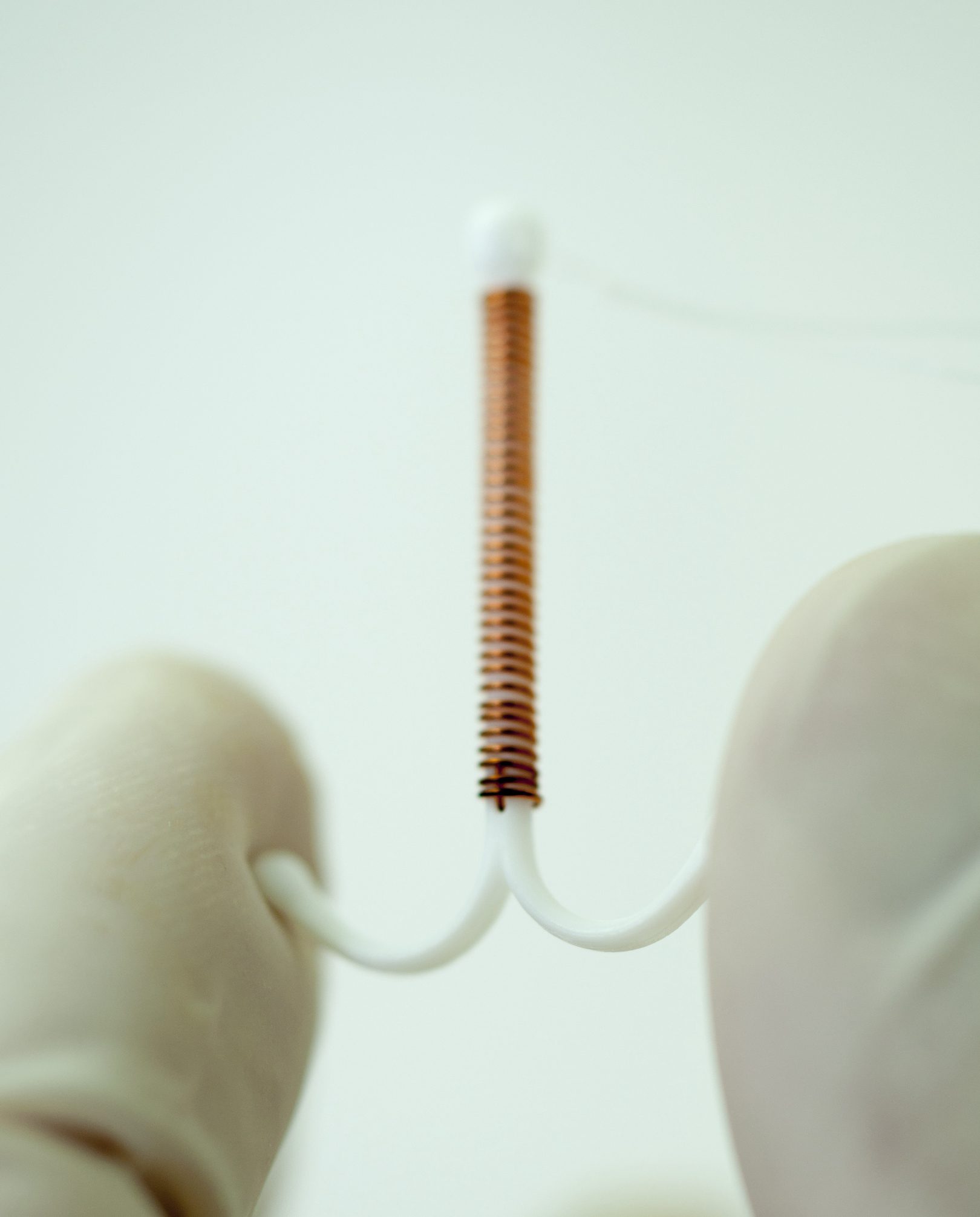 Copper IUD, Intrauterine device.