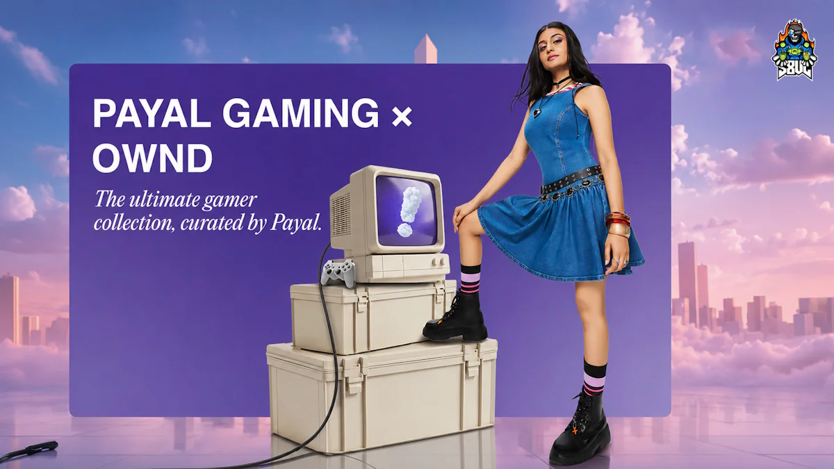 S8UL’s Payal Dhare และ OWND! เปิดตัว ‘Gamer Drop’ – ผลิตภัณฑ์แฟชั่นที่ออกแบบโดยเพียงผู้เล่นเกมหญิงในประเทศอินเดียครั้งแรก