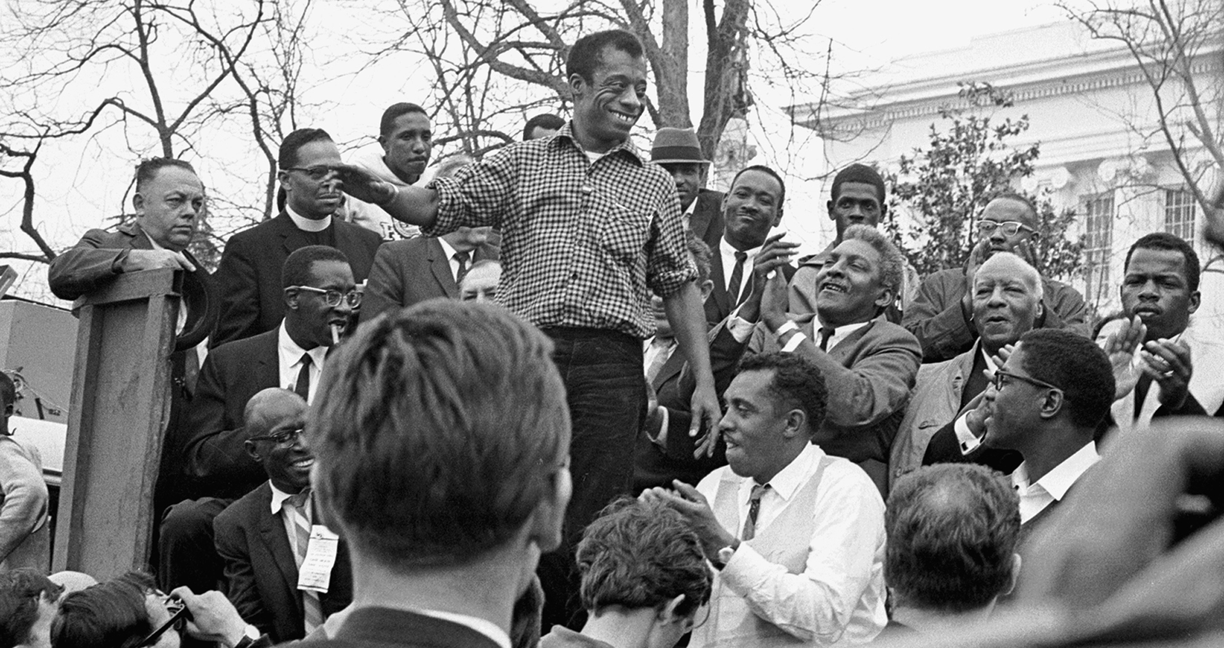 James Baldwin  พูดกับผู้ฟังในโบสถ์ เมื่อตุลาคม 1963