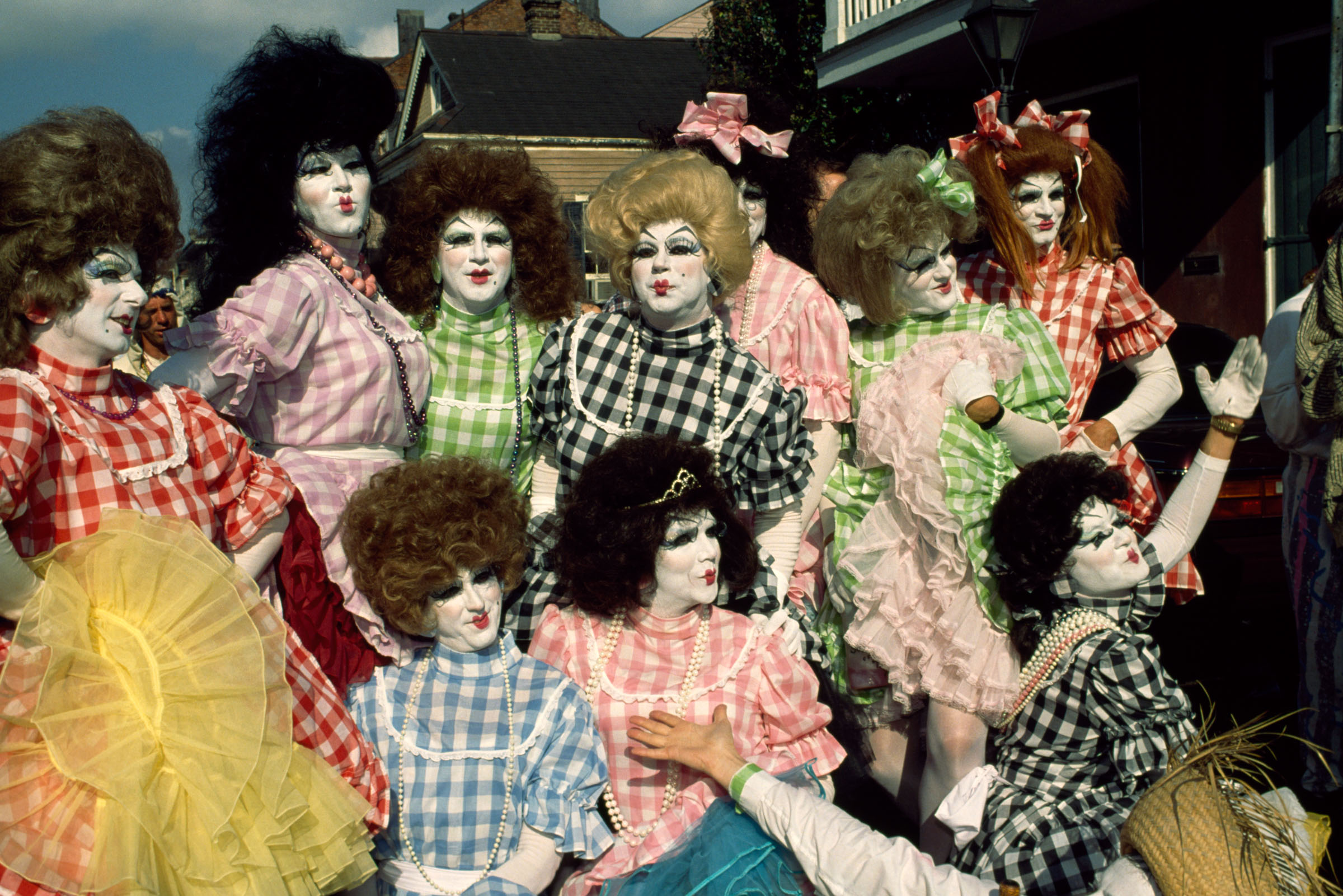 USA. Mardi Gras. New Orleans, Louisiana. 1990.