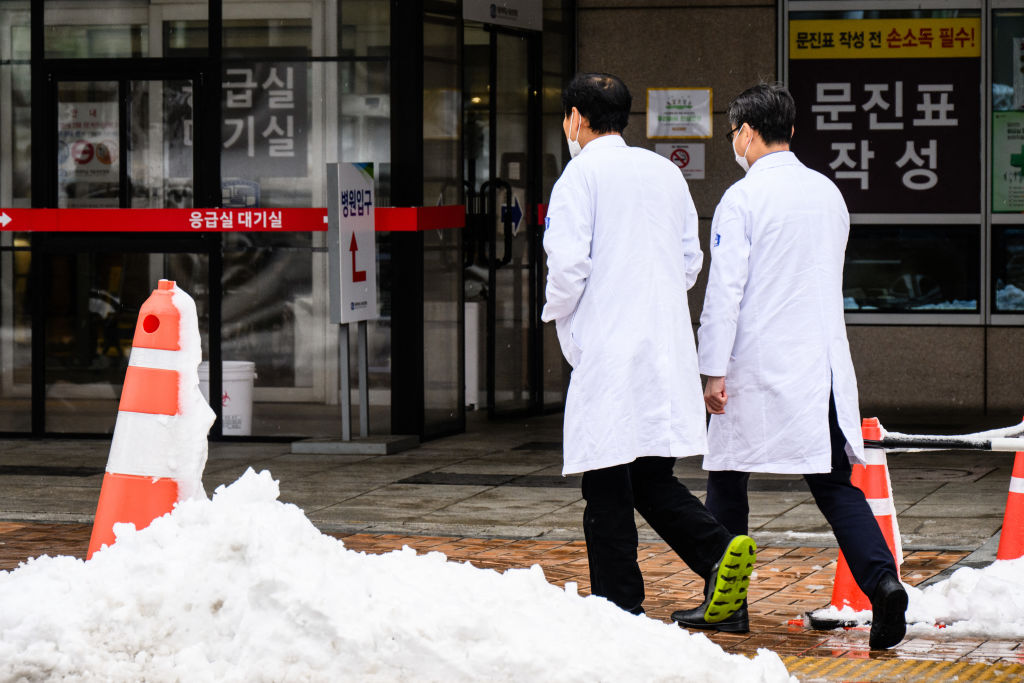 SKOREA-HEALTH-LABOUR-STRIKE