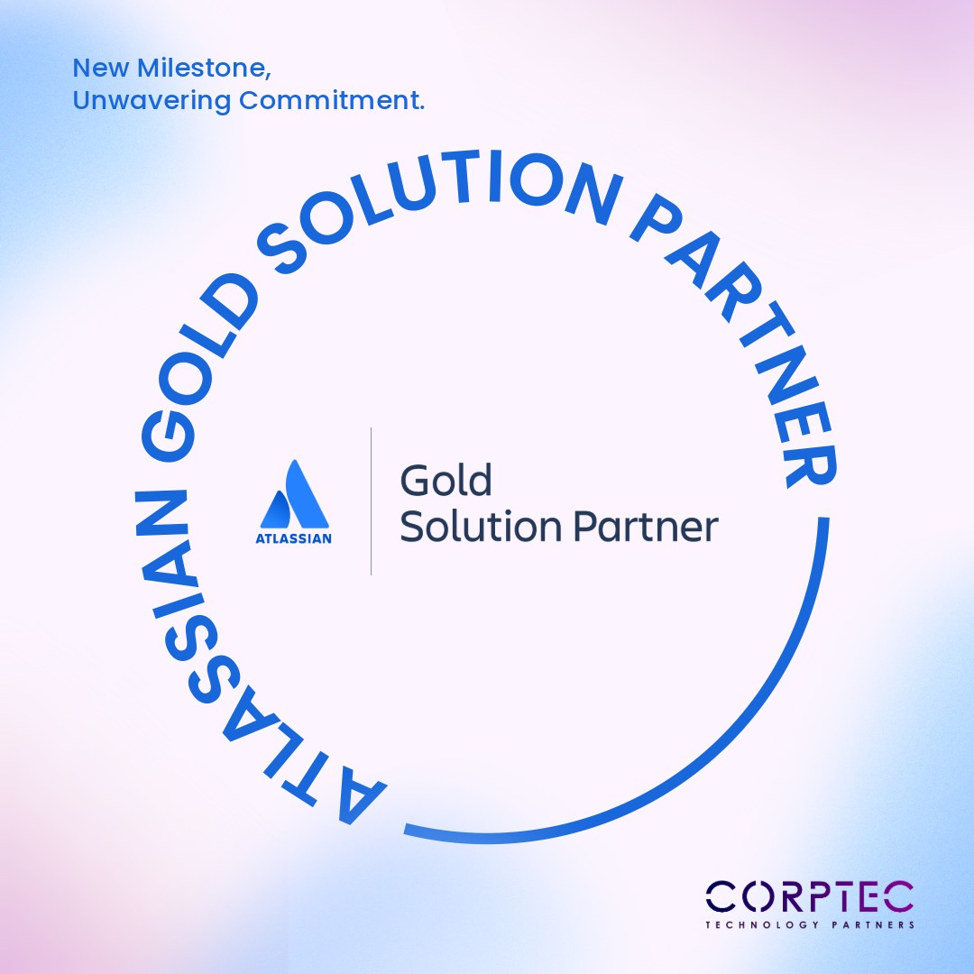 Corptec Achieved Atlassian Gold Solution Partner Corptec Achieved Atlassian Gold Solution Partner