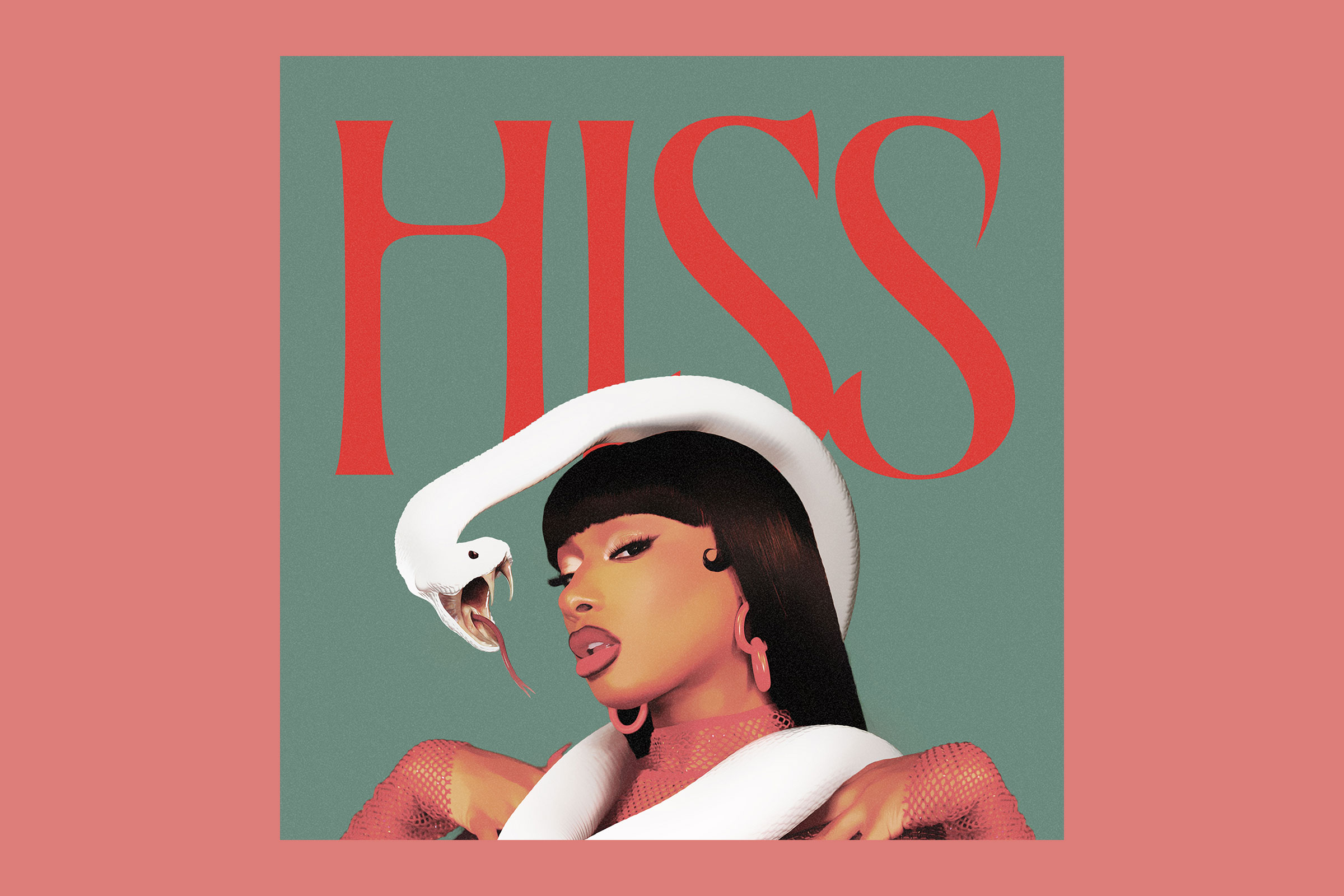 cover for Megan Thee Stallion’s single “HISS”