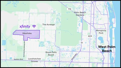 Comcast builds a new Xfinity fiber network in the City of Westlake.