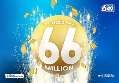 A record-breaking $66 million jackpot up for grabs in tomorrow’s draw! (CNW Group/Loto-Québec)