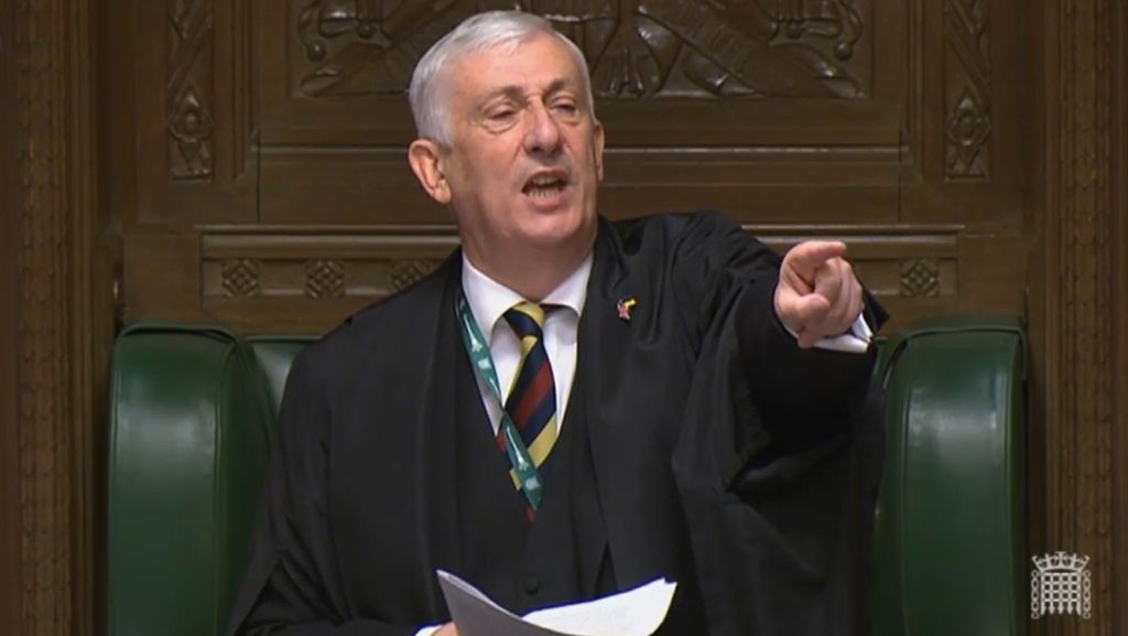 Sir Lindsay Hoyle — U.K. House of Commons