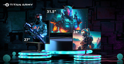 Titan Army releases new gaming monitors