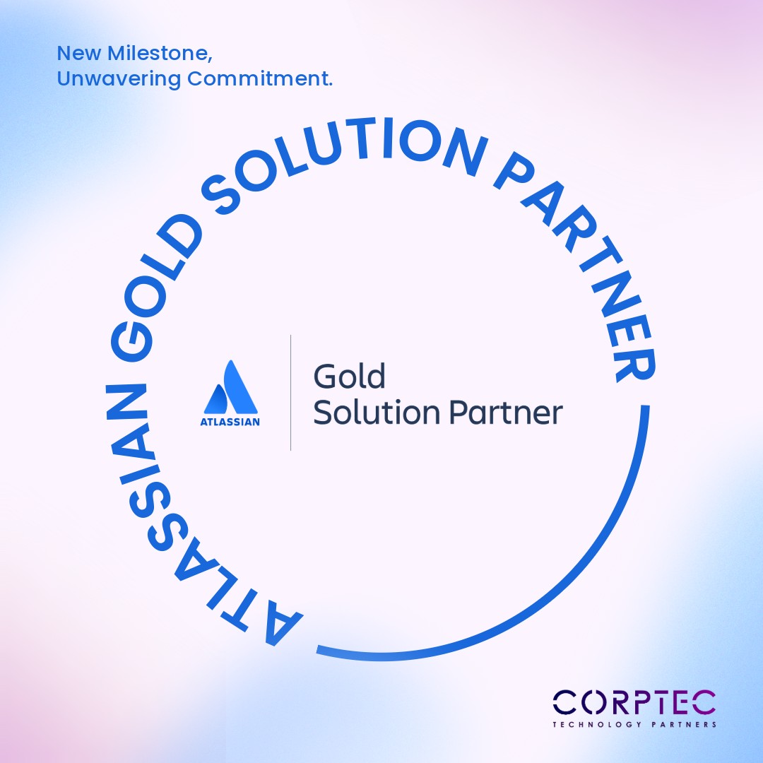 Corptec Achieved Atlassian Gold Solution Partner