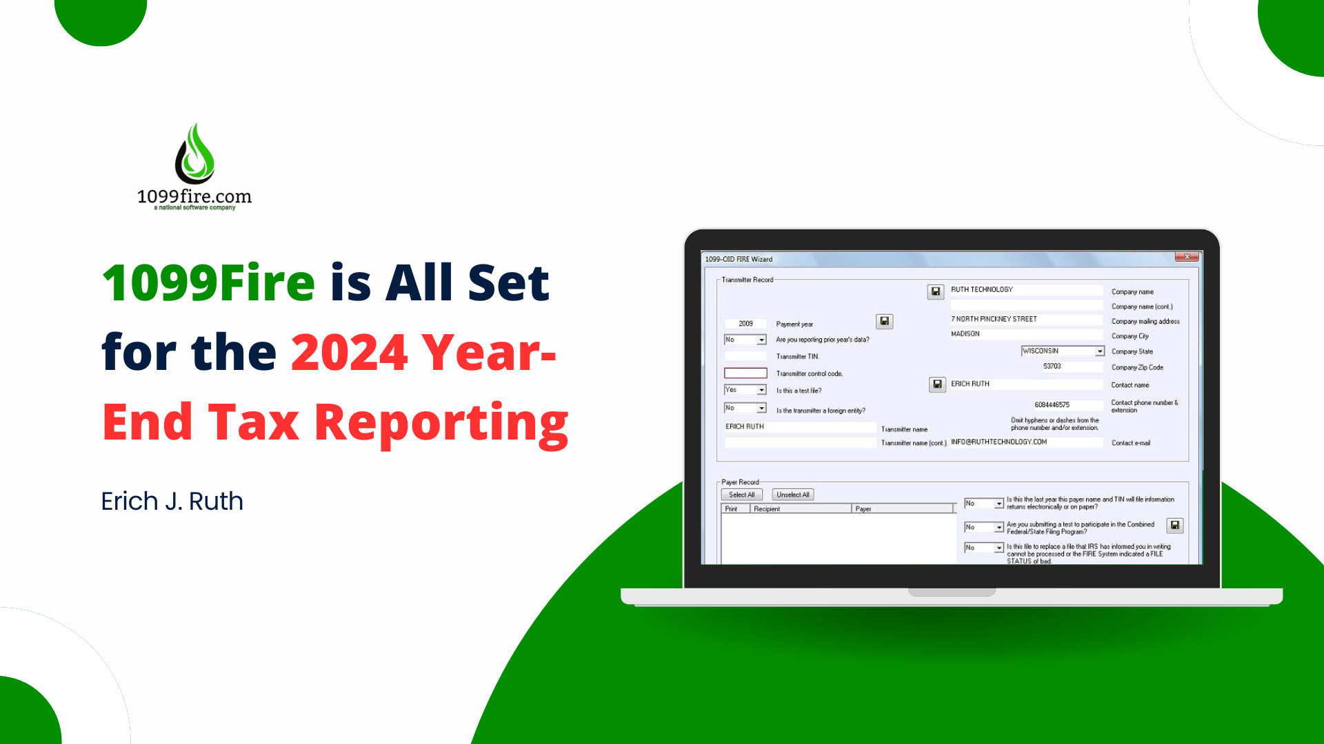 1099Fire is All Set for the 2024 Year End Tax Reporting 1099Fire is All Set for the 2024 Year End Tax Reporting