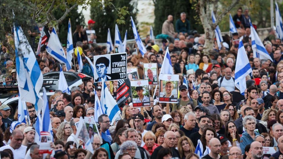 以色列人質家屬前往耶路撒冷要求政府採取行動