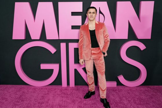 Chris Olsen at the Mean Girls Premiere