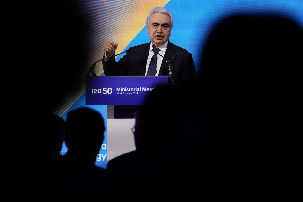 Fatih Birol speaking