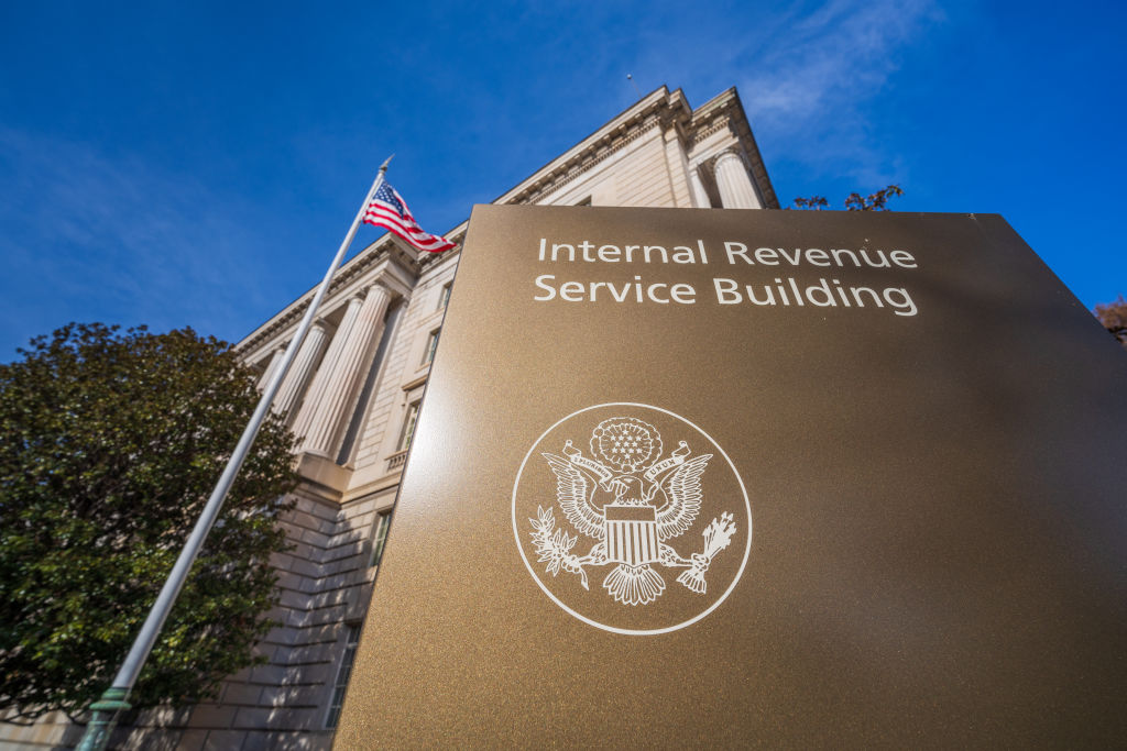 IRS Headquarters Building In Washington