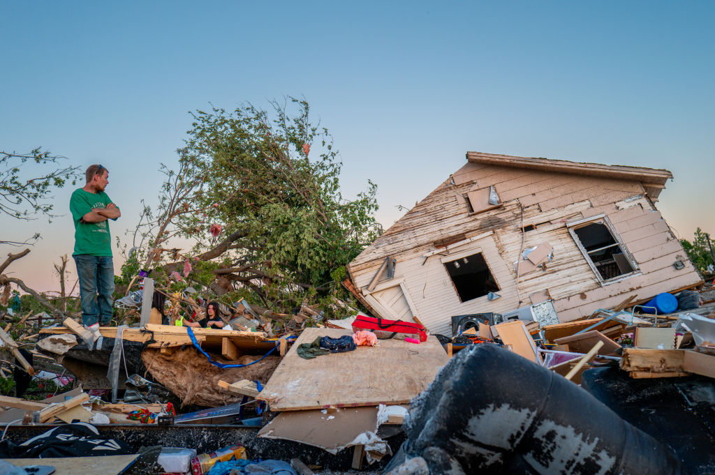 Oklahoma Town Of Barnsdall Hit By Deadly Tornado