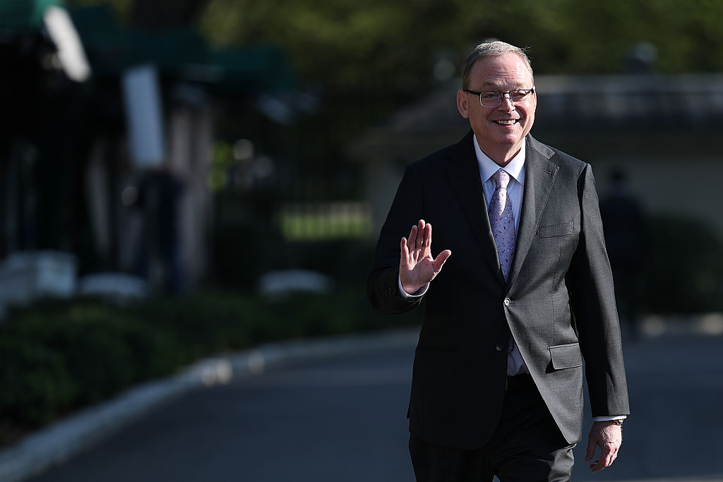 Chairman Of Council Of Economic Advisors Kevin Hassett Seen At White House
