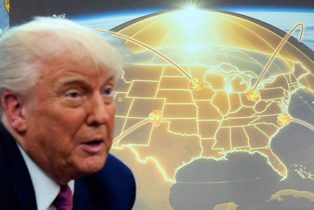 President Trump Makes Announcement With Defense Secretary Hegseth In The Oval Office