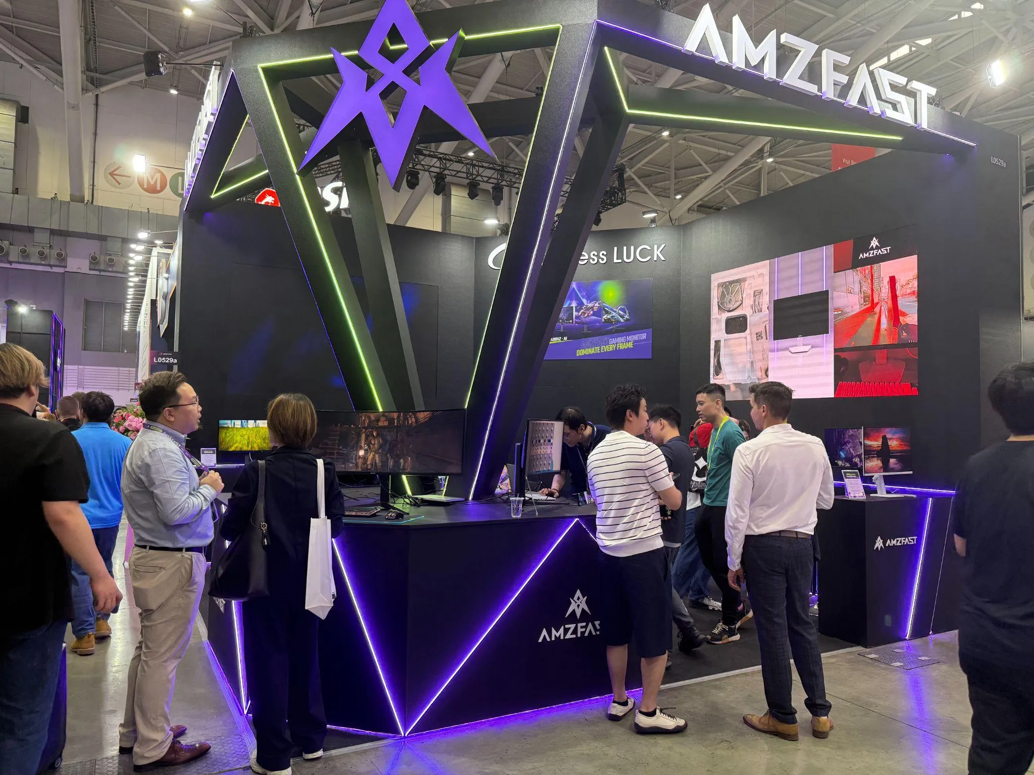 AMZFAST 在 2026 年 Computex 的攤位
