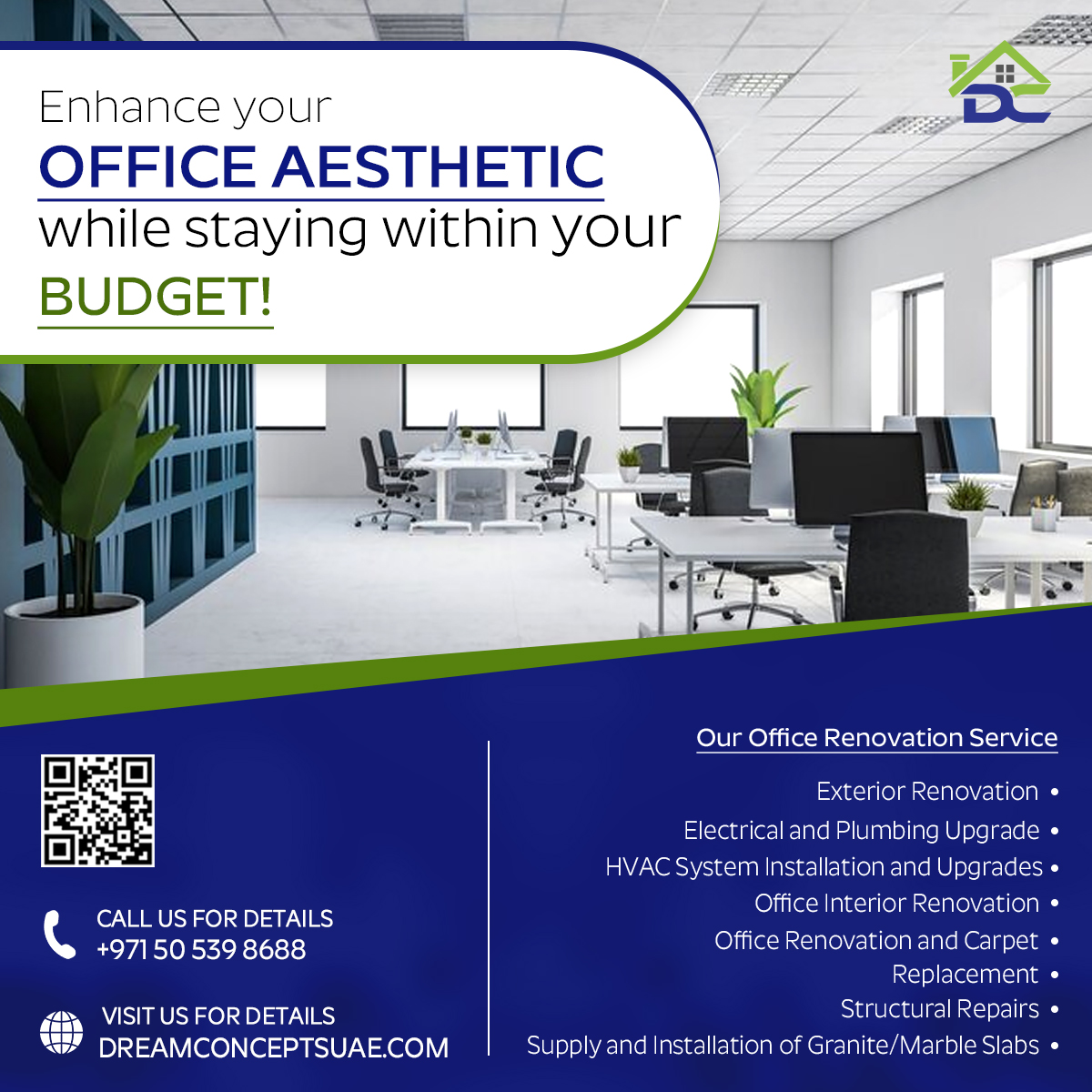 Office Renovation Services in Dubai Dream Concepts UAE