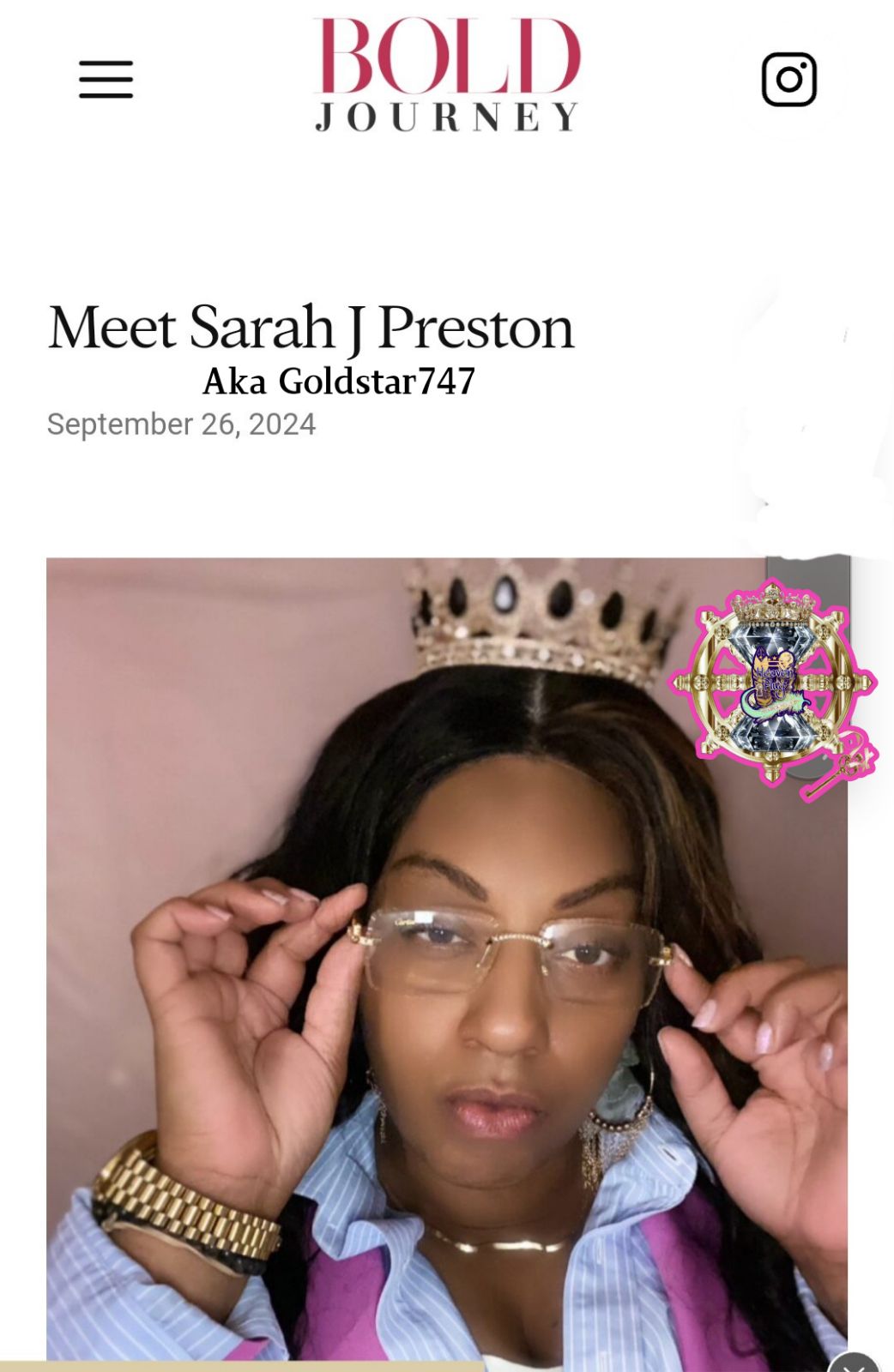 Sarah J Preston also known as Goldstar747 is an author artist and entrepreneur Sarah J Preston also known as Goldstar747 is an author artist and entrepreneur