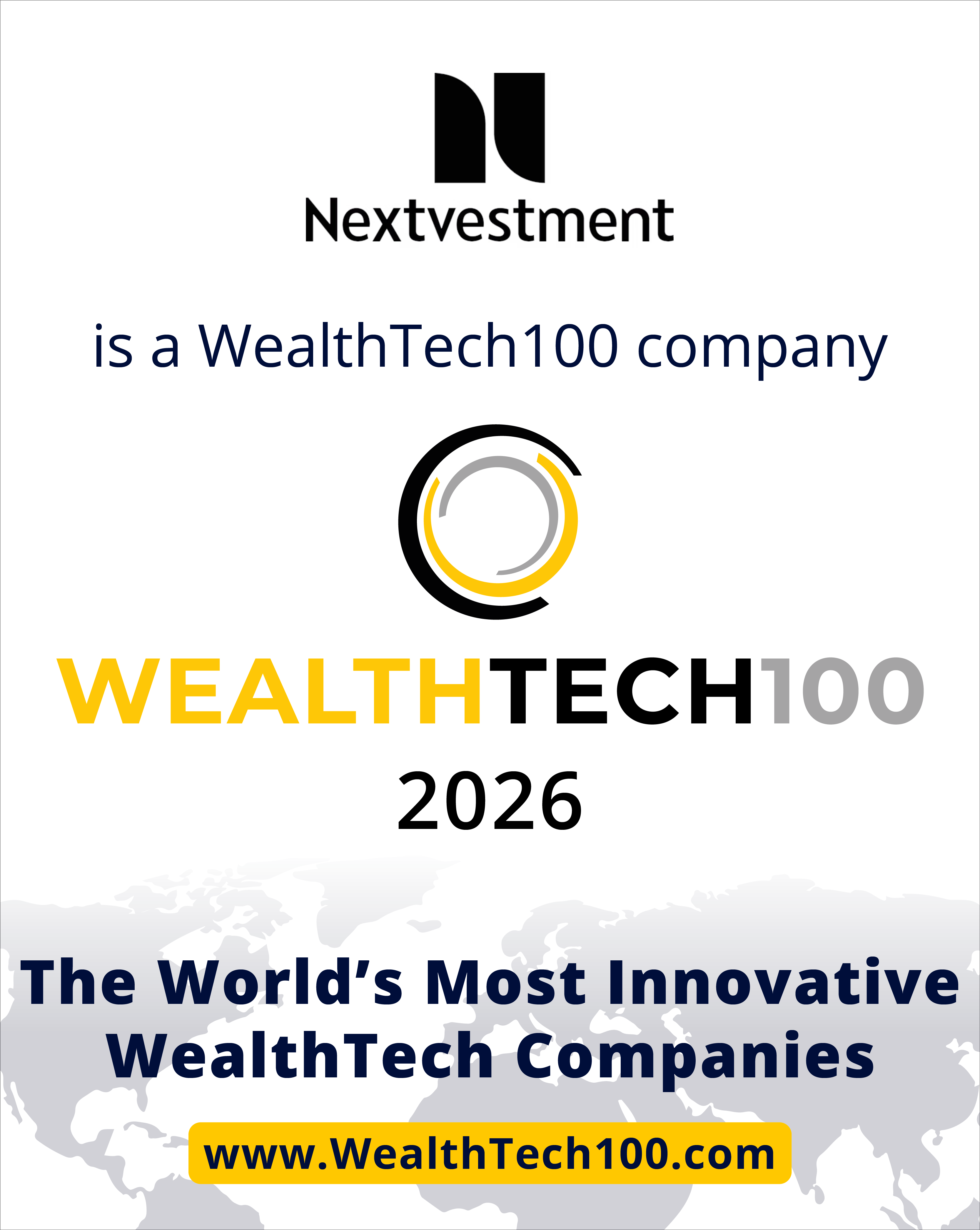 Nextvestment Được Chọn Vào WealthTech100 Hai Năm Liên Tiếp