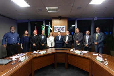 Đại diện của cả Petrobras và Karpowership tham dự lễ ký kết MoI tại trụ sở Petrobras