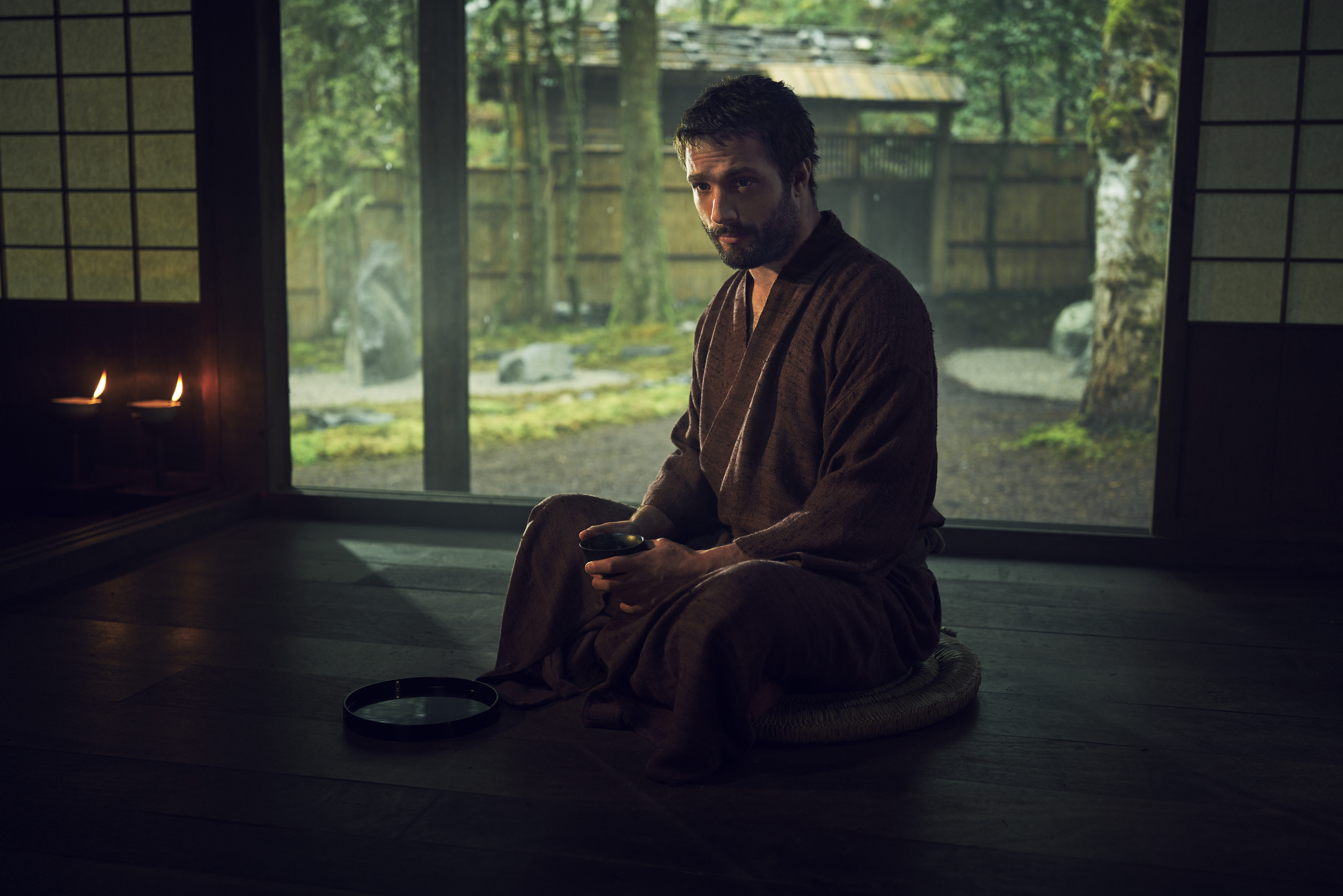 “SHŌGUN” --  Pictured: Cosmo Jarvis as John Blackthorne.  CR: Kurt Iswarienko/FX