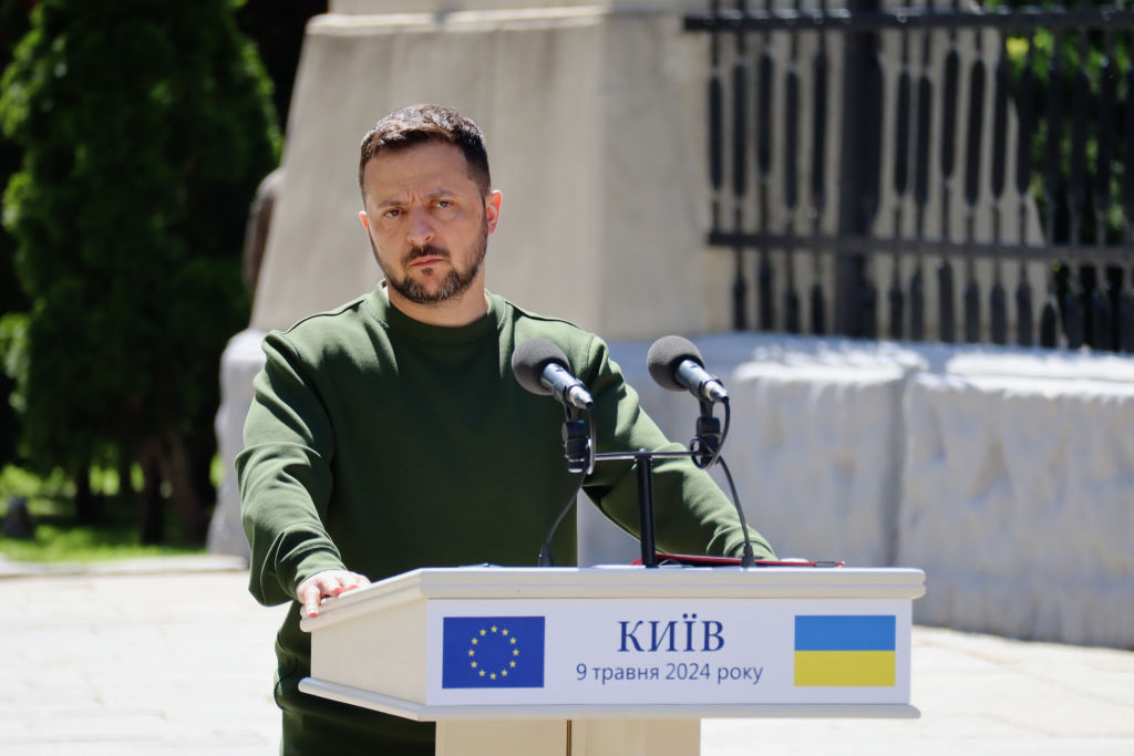 President Of European Parliament Visits Ukraine On Europe Day