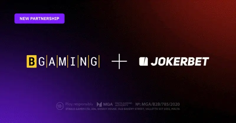 BGaming Forms Strategic Partnership with JOKERBET in Spain