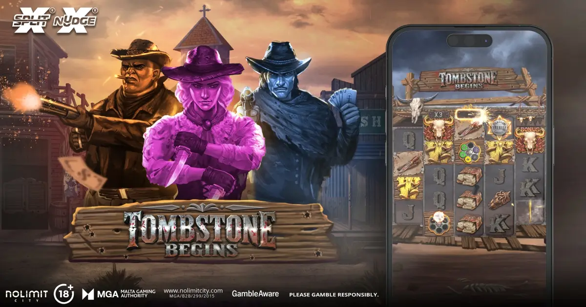 Nolimit City Launches Tombstone Begins with 20,000x Maximum Win