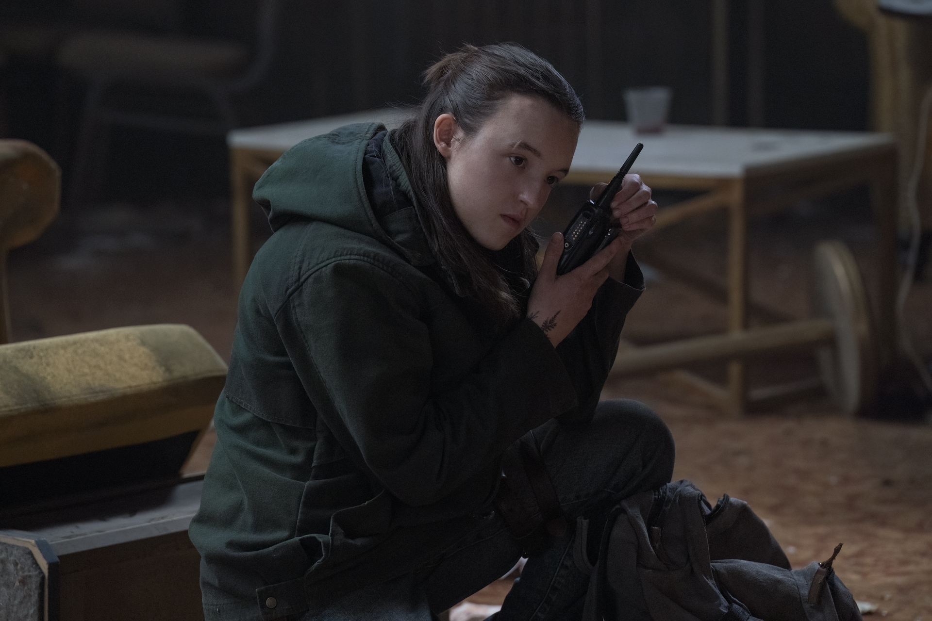 Bella Ramsey as Ellie in the Season 2 finale of 'The Last of Us.'