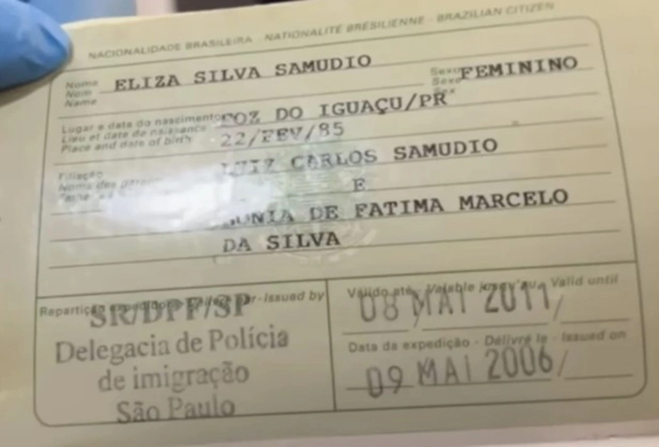 Eliza Samudio volta: passaporte antigo é encontrado em Portugal