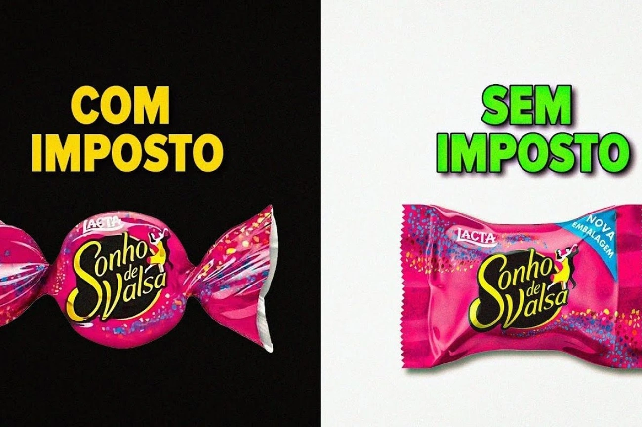 Com pequenas mudanças na receita, truques de classificação e brechas legais que viram ouro, empresas transformam bombom em wafer, sorvete em bebida láctea e escancaram o caos tributário que custa trilhões ao Brasil