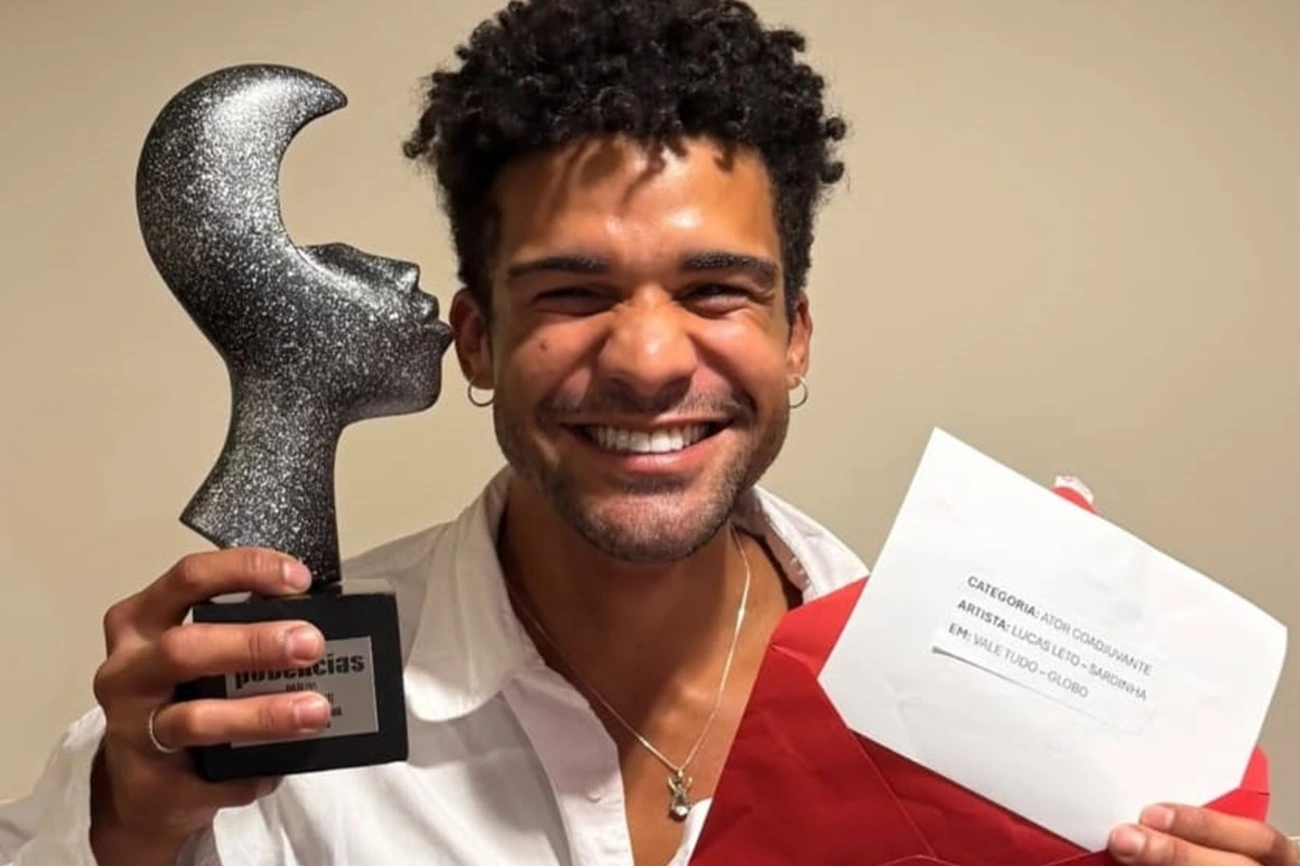 Vale Tudo: Lucas Leto é eleito Melhor Ator Coadjuvante por Sardinha