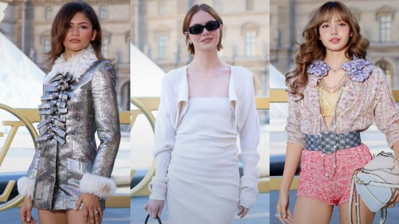 Semana de Moda de Paris: Zendaya, Emma Stone e mais no desfile da Louis Vuitton