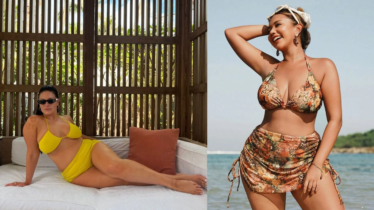 Moda praia plus size: biquínis, maiôs e inspirações para valorizar suas curvas