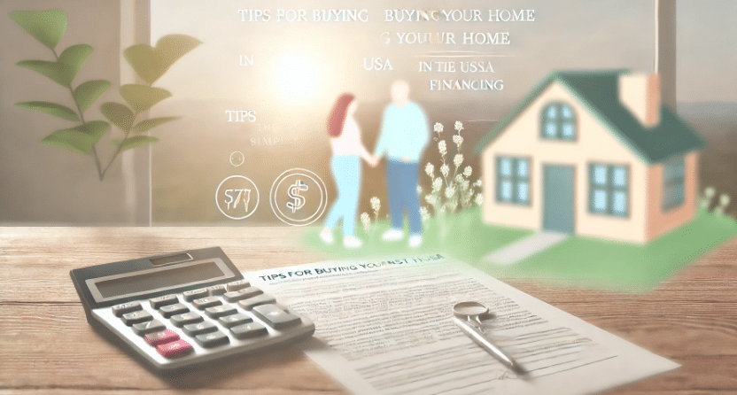 Tips for buying your first home in the USA: Simplified real estate financing