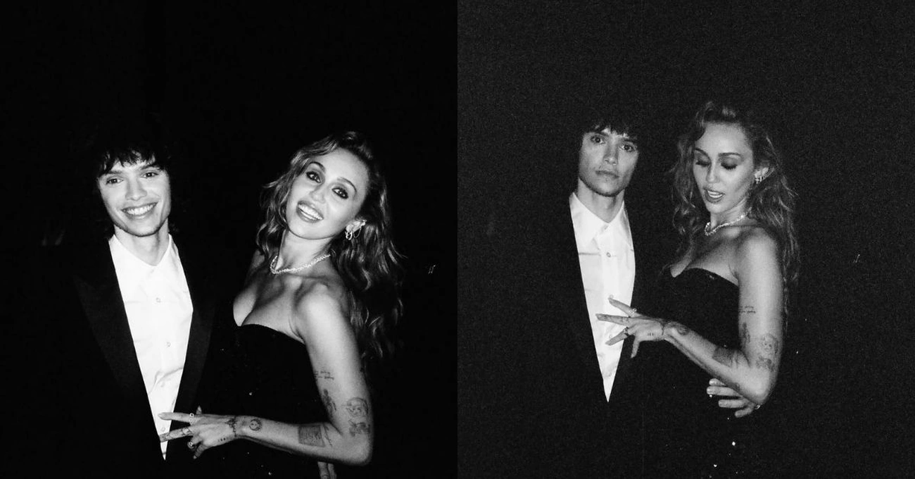 Miley Cyrus exibe anel de noivado avaliado em milhões; confira