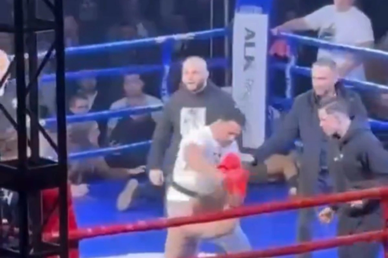 Kickboxer grego vence luta na Sérvia mas evento termina em pancadania geral hoje