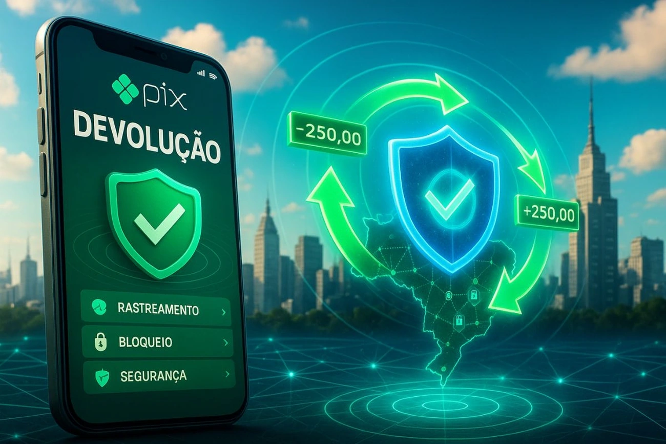 Com rastreamento ampliado, bloqueios mais rápidos e um botão de contestação direto no app, o novo sistema de devolução do Pix começa a valer neste domingo e promete dificultar golpes que driblam bancos e consumidores
