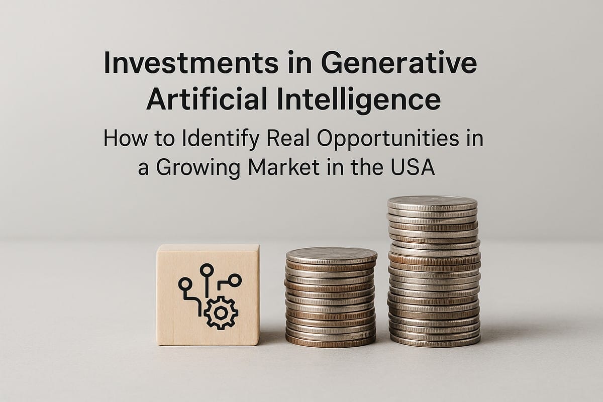 Investments in Generative Artificial Intelligence: How to Identify Real Opportunities in a Growing Market in the USA