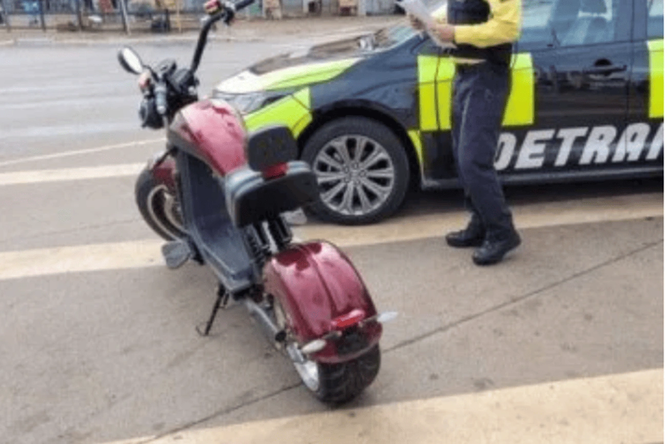 Ciclomotores sem registro estarão irregulares no DF a partir de 2026