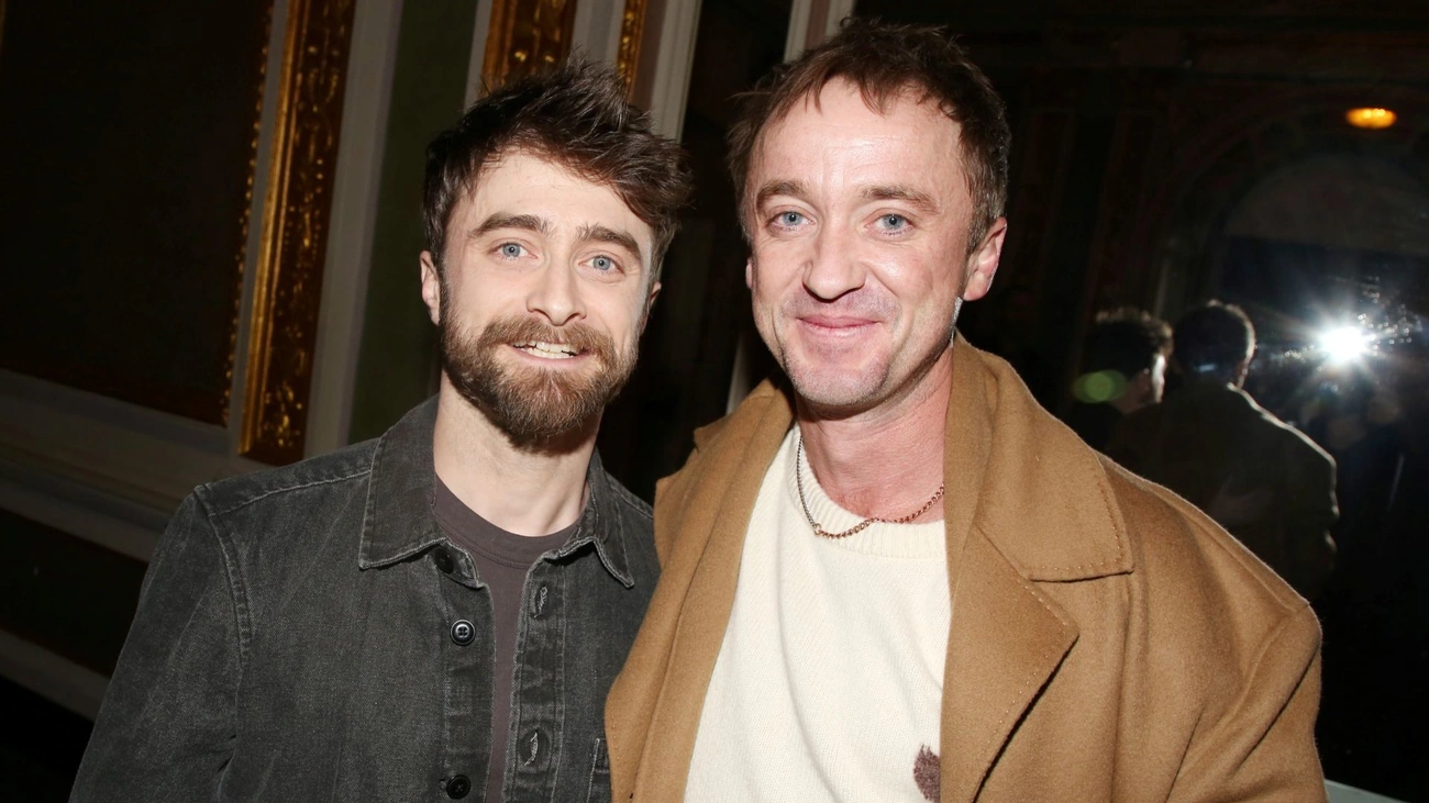Daniel Radcliffe e Tom Felton se reencontram 24 anos após o primeiro ‘Harry Potter’