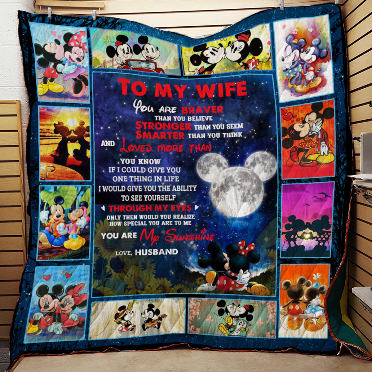 You Are Braver Than You Believe Disney Quilt Vv Buzzazone