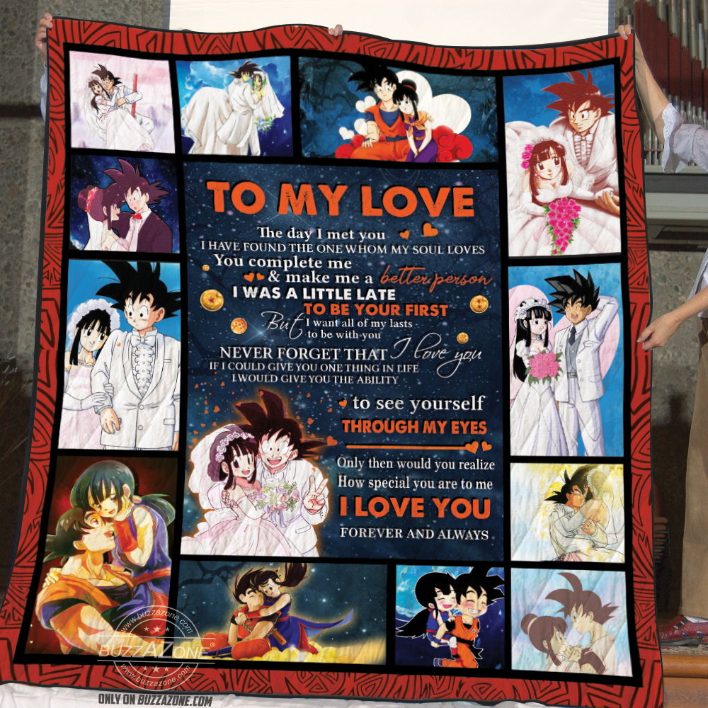 My Only Love Never Forget That I Love You Dragon Ball Quilt Ko Buzzazone