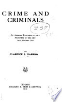 Crime and Criminals