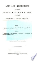 Acts of the Legislature of Puerto Rico