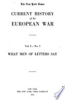 The New York Times Current History of the European War