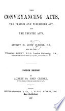 The Conveyancing Acts