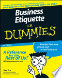 Business Etiquette For Dummies