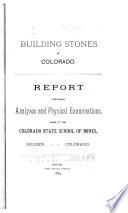 Building Stones of Colorado